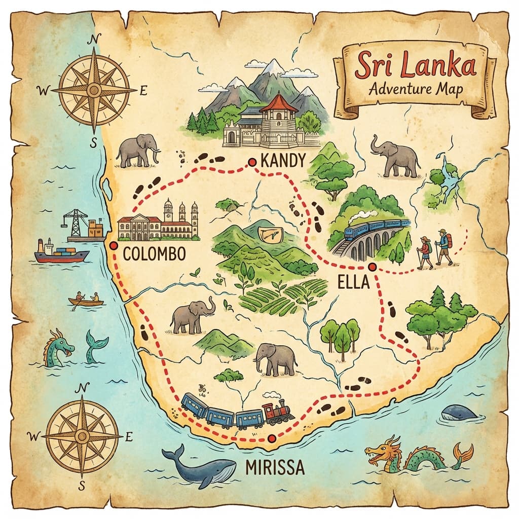 10-Day Sri Lanka Itinerary: Culture, Beaches & Nature